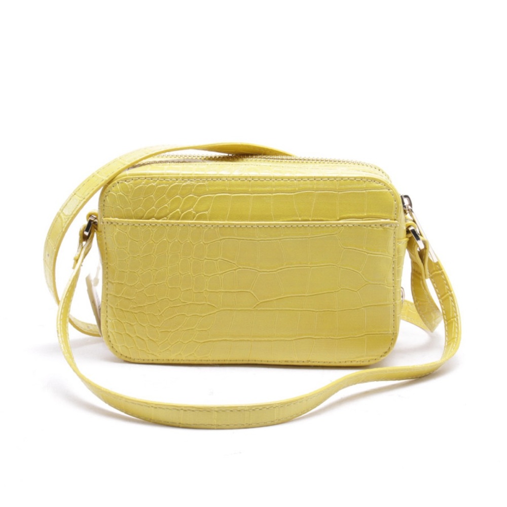 Ted Baker NWOT Stina Croc Embossed Camera Bag - Picture 3 of 7